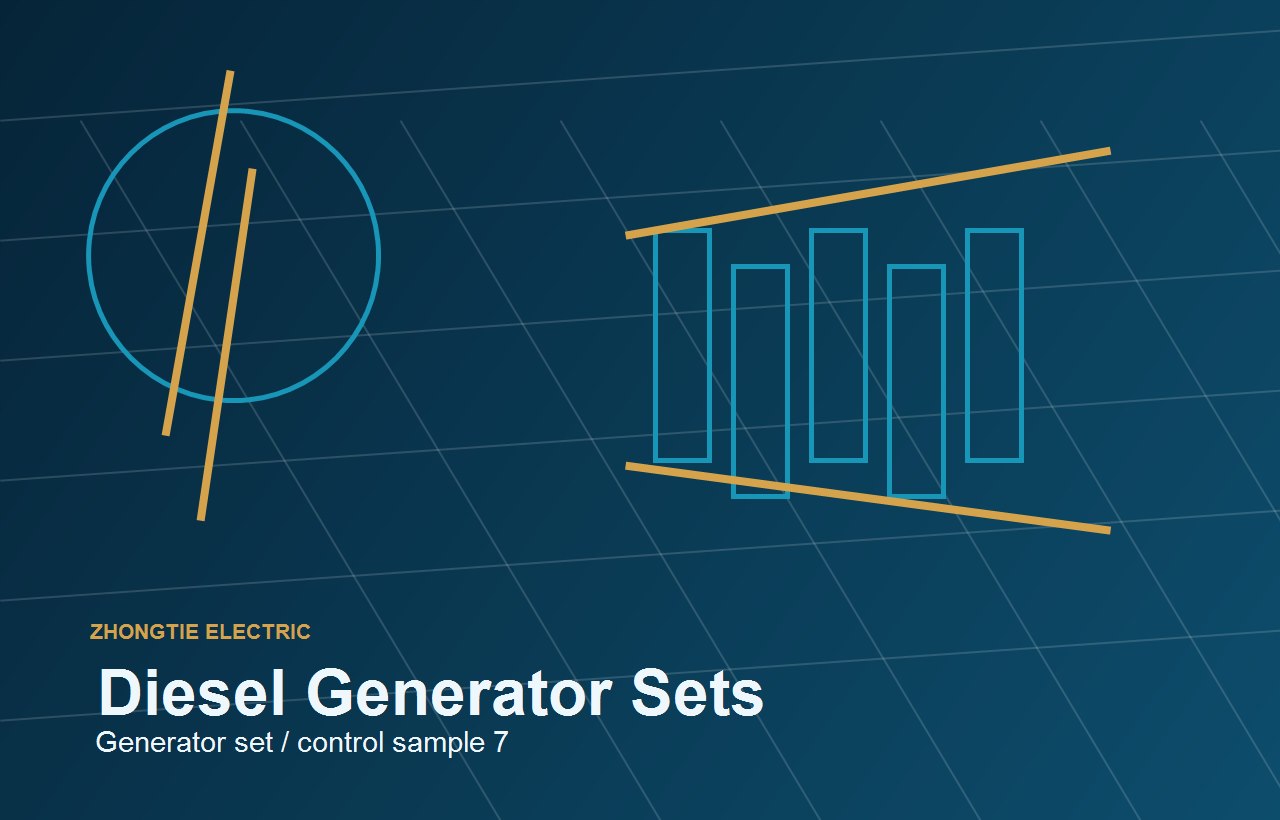 Diesel Generator Sets synchronization panel