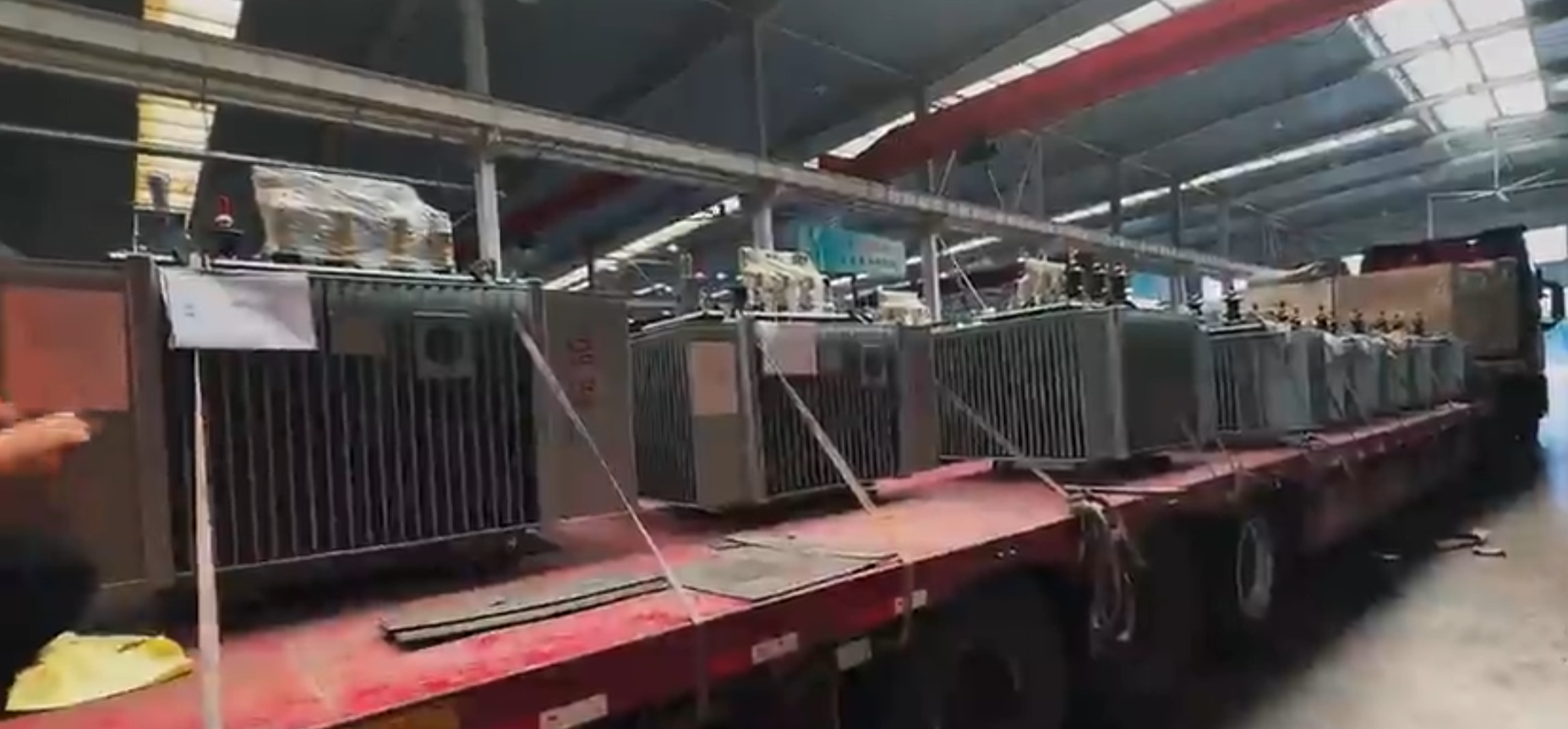 Oil immersed transformers shipment from Zhongtie Electric factory to Ethiopia