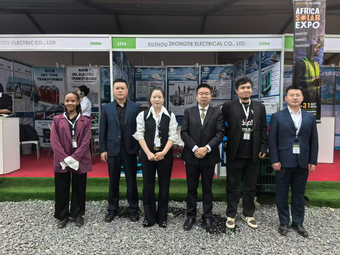Zhongtie Electric showcases transformers, switchgear and generator sets at Power & Energy Africa Exhibition